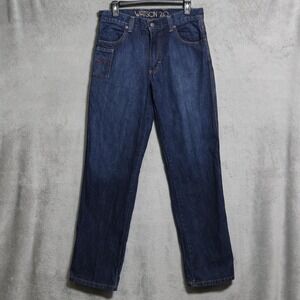 Kimes Ranch Jeans Mens 30x33 Blue Watson 2.0 Straight Leg Western Denim USA Made